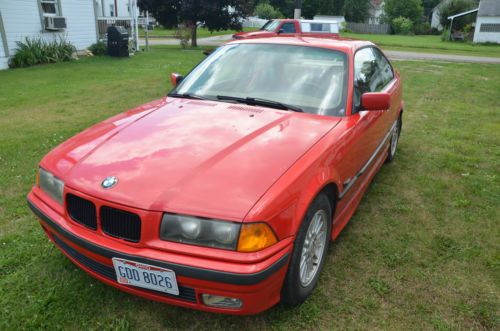 1996 bmw 328is no reserve! runs and drives well! 5 speed manual w/ new clutch!