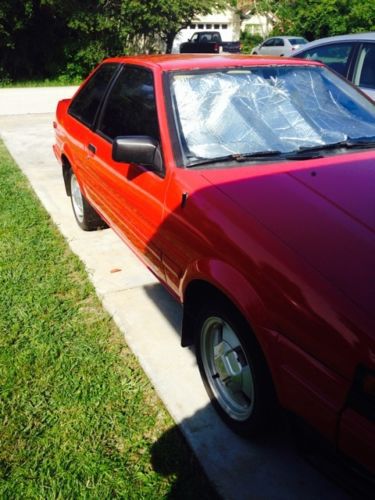 1985 red toyota corolla twin cam gts