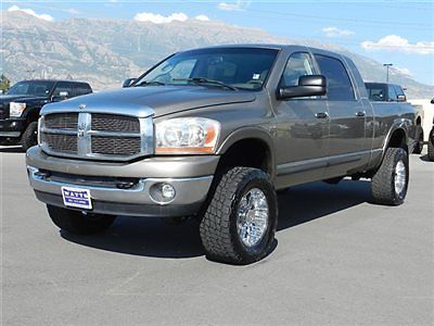 Dodge ram mega cab slt 4x4 hemi custom lift wheels tires shortbed auto tow