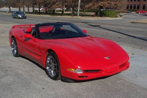 Convertible, 50th anniversary year, ragtop, convertable, vette, corvette