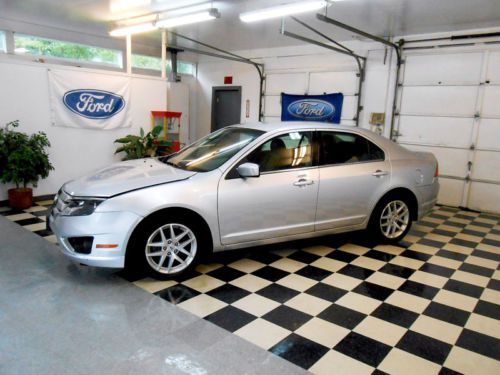 2012 Ford Fusion SEL Leather 40K NO RESERVE Salvage Rebuildable Damaged Project, image 6