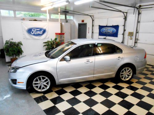 2012 Ford Fusion SEL Leather 40K NO RESERVE Salvage Rebuildable Damaged Project, image 7