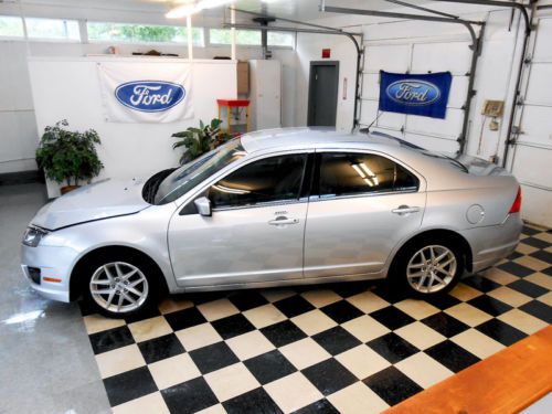 2012 Ford Fusion SEL Leather 40K NO RESERVE Salvage Rebuildable Damaged Project, image 8