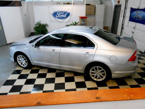 2012 Ford Fusion SEL Leather 40K NO RESERVE Salvage Rebuildable Damaged Project, image 9