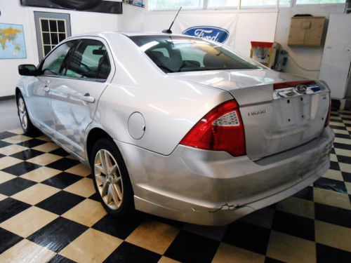 2012 Ford Fusion SEL Leather 40K NO RESERVE Salvage Rebuildable Damaged Project, image 10