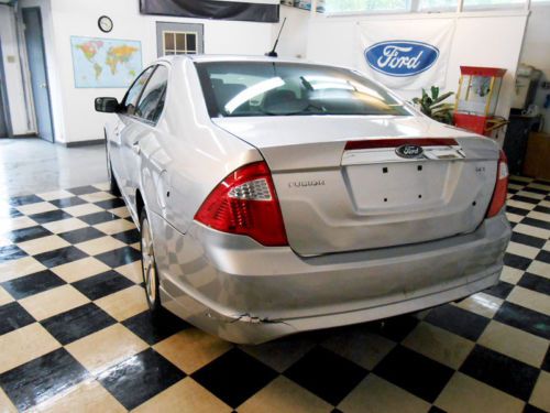 2012 Ford Fusion SEL Leather 40K NO RESERVE Salvage Rebuildable Damaged Project, image 12