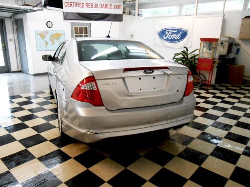 2012 Ford Fusion SEL Leather 40K NO RESERVE Salvage Rebuildable Damaged Project, image 13