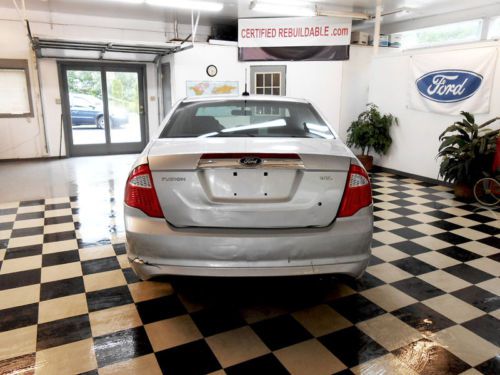 2012 Ford Fusion SEL Leather 40K NO RESERVE Salvage Rebuildable Damaged Project, image 15