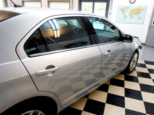 2012 Ford Fusion SEL Leather 40K NO RESERVE Salvage Rebuildable Damaged Project, image 21