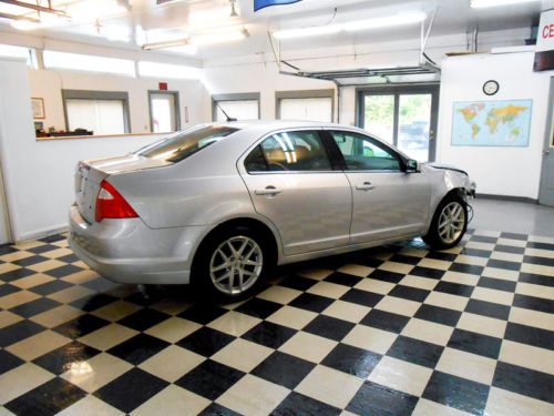 2012 Ford Fusion SEL Leather 40K NO RESERVE Salvage Rebuildable Damaged Project, image 24