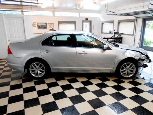 2012 Ford Fusion SEL Leather 40K NO RESERVE Salvage Rebuildable Damaged Project, image 26