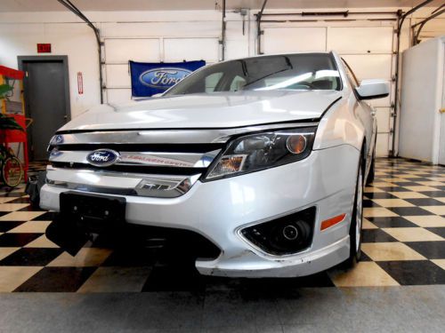 2012 Ford Fusion SEL Leather 40K NO RESERVE Salvage Rebuildable Damaged Project, image 30
