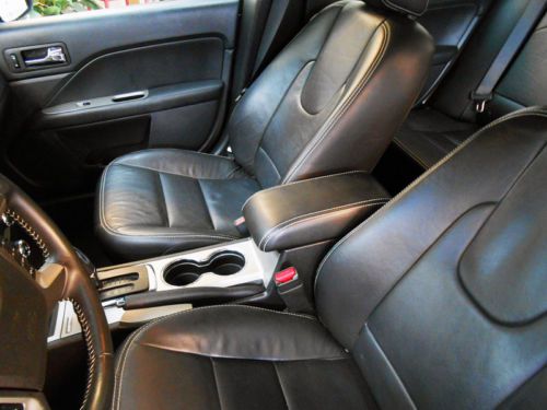 2012 Ford Fusion SEL Leather 40K NO RESERVE Salvage Rebuildable Damaged Project, image 38