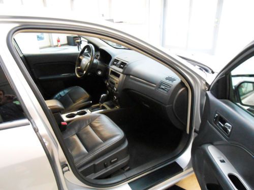 2012 Ford Fusion SEL Leather 40K NO RESERVE Salvage Rebuildable Damaged Project, image 44