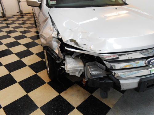 2012 Ford Fusion SEL Leather 40K NO RESERVE Salvage Rebuildable Damaged Project, image 60
