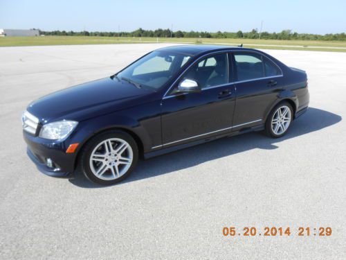 2008 mercedes-benz c-class 4-dr sunroof leather