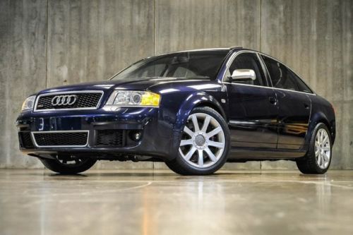 2003 audi rs6 quattro! nav! enhance exhaust! carbon fiber! rare! only 84k miles!