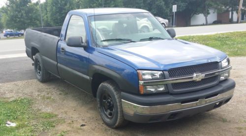 2003 chevy silverado 1500 reg cab 8ft bed 2wd one owner!