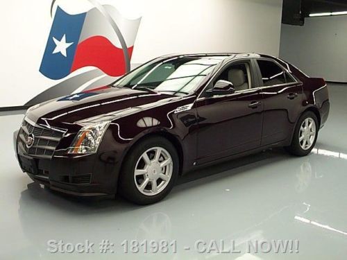 2008 cadillac cts 3.6 sedan leather bose audio 29k mi texas direct auto