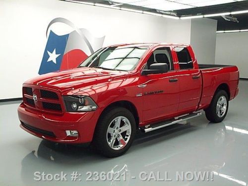 2012 dodge ram express quad hemi nav rear cam 20&#039;s 18k texas direct auto