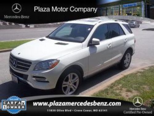 2013 mercedes-benz  ml350 4matic