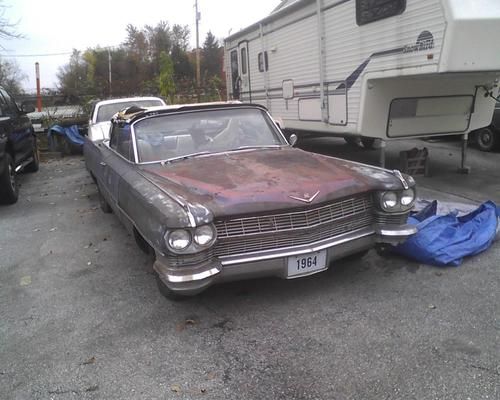 1964 cadillac coupe deville convertible