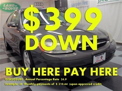 2002(02)taurus ses we finance bad credit! buy here pay here low down $399
