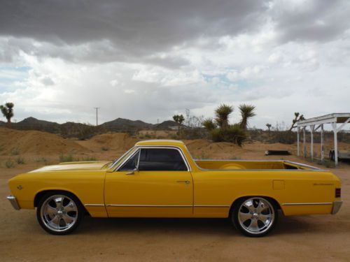 1967 ELCAMINO 350/350H.P CALIFORNIA CAR, POSI REAR, DAYTONA YELLOW, GREAT DRIVER, US $13,500.00, image 8