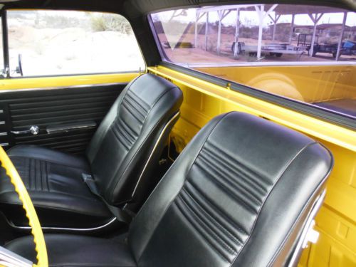 1967 ELCAMINO 350/350H.P CALIFORNIA CAR, POSI REAR, DAYTONA YELLOW, GREAT DRIVER, US $13,500.00, image 14