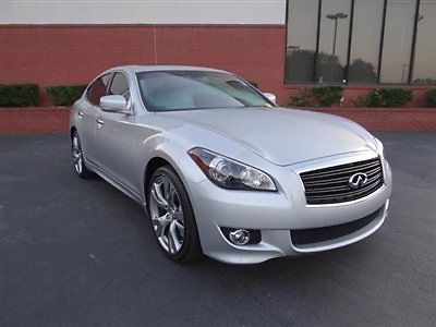 Infiniti m37 4dr sedan rwd low miles automatic gasoline 3.7l v6 cyl liquid plati