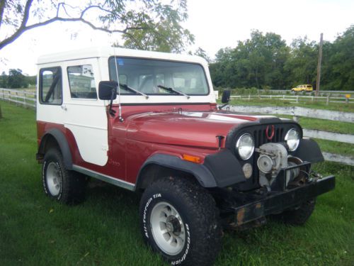 1977 jeep cj5 base sport utility 2-door 5.0l