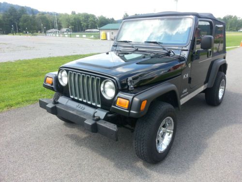 2006 jeep wrangler x sport utility 2-door 4.0l