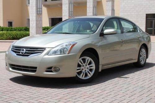 2010 nissan altima 2.5 sl 1 owner leather sunroof rear camera fl car