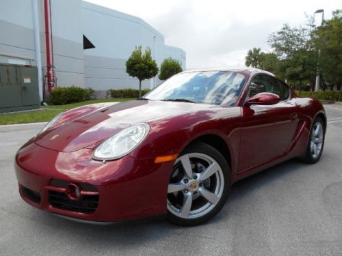 2008 porsche cayman 1 owner!! tip-tronic automatic!! clean carfax!! florida car!