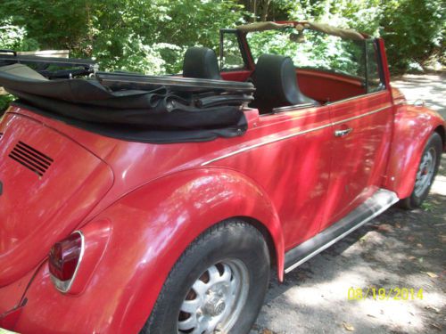 1968 vw volkswagen volkswagon beetle bug convertable no reserve original