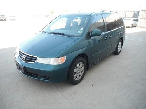 2002 honda odyssey ex-l w/leather 3.5l v6 auto 1 owner serviced regulary