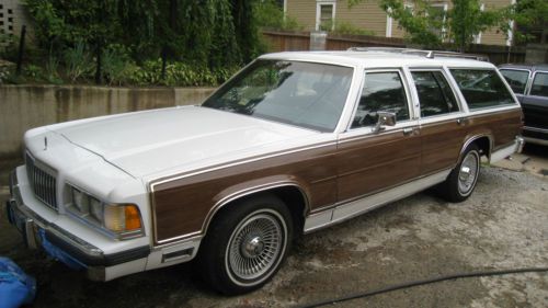 1991 mercury grand marquis colony park wagon  last year available for rwd wagon.