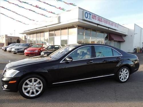 2007 mercedes-benz s550 4matic black on black excellent condition