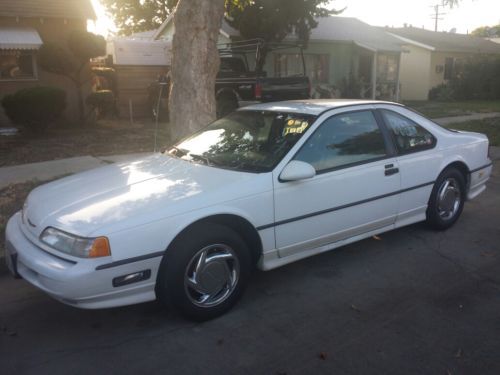 1992 ford thunderbird super coupe with immaculate leather interior 62000 orig ml