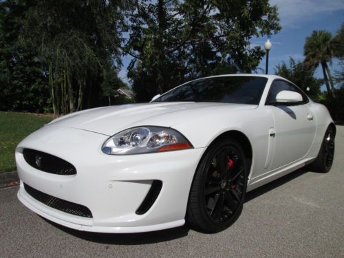 2011 jaguar xkr coupe 2-door 5.0l v8 with optional black pack piano black vaneer