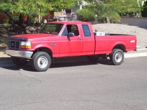 Ford f250 4x4 long bed extended cab
