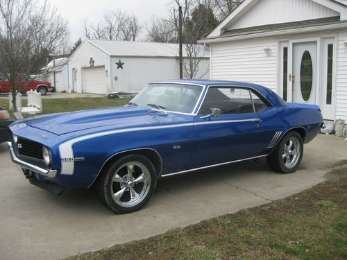 1969 chevrolet camaro base hardtop 2-door 5.7l