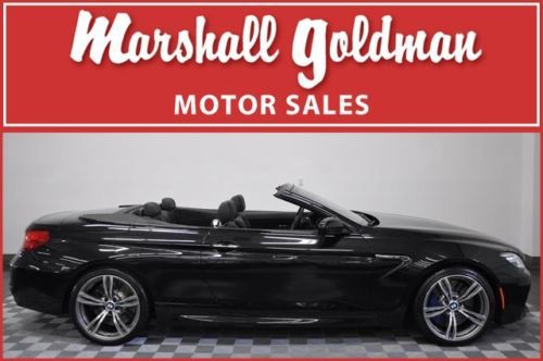 2013 bmw m6 convertible black sapphire metallic 3800 miles m double clutch trans