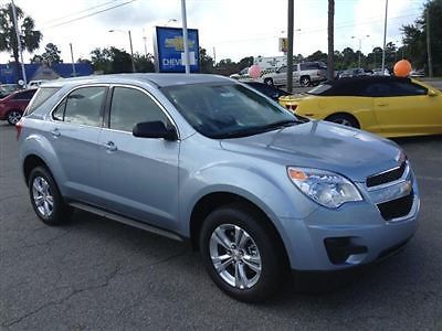 Chevrolet equinox fwd 4dr ls new suv automatic 2.4l 4 cyl  silver topaz