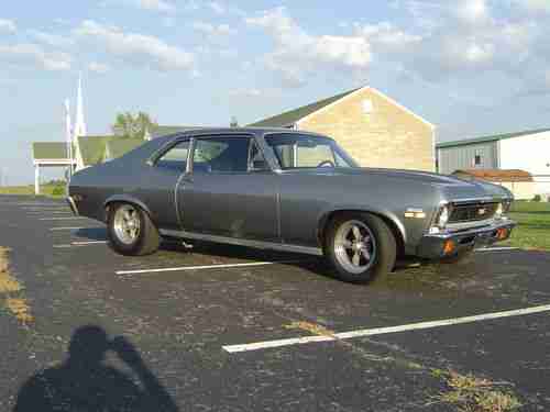 1972 chevy nova muscle car gasser hot rod gasser, image 2