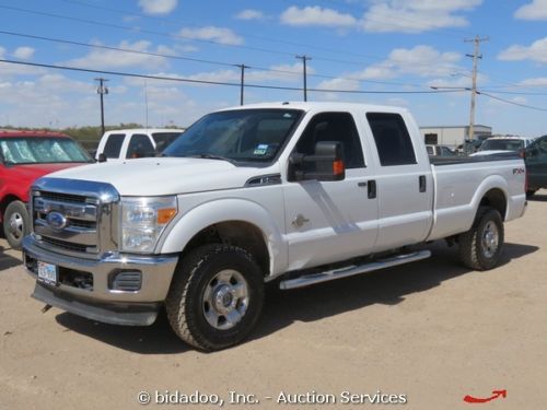 2011 ford f250 xlt 4x4 superduty crew cab diesel pickup truck bidadoo