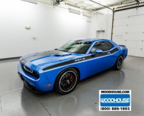 Srt8 coupe 6.1l hemi automatic b5 blue exterior gray leather interior sunroof