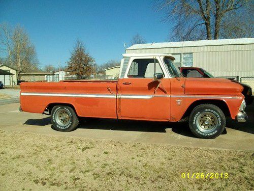 1964 chevy big back glass. you want rat-rod??  california truck!!