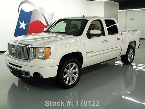 2008 gmc sierra denali crew awd leather tonneau 63k mi texas direct auto