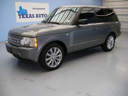 We finance!!!  2008 land rover ranger rover hse 4wd supercharged roof nav tv's